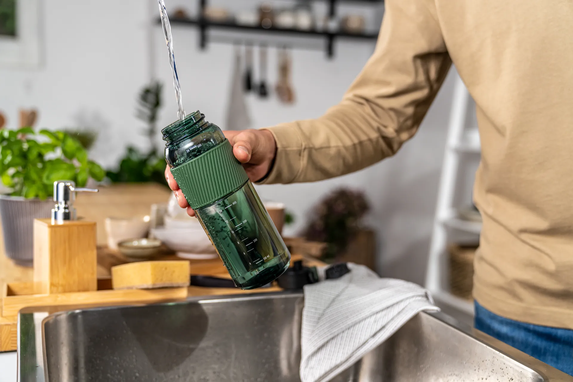 Zwilling drikkeflaske 68 cl, Mørkegrøn tritan Zwilling