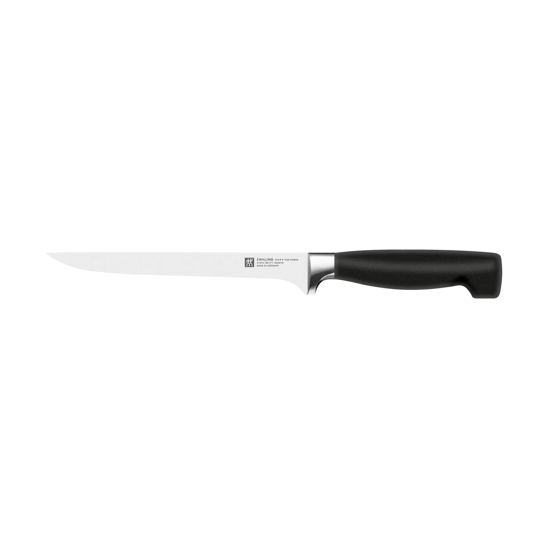 Zwilling Four star filleteringskniv 18 cm, Sort-rustfrit stål Zwilling