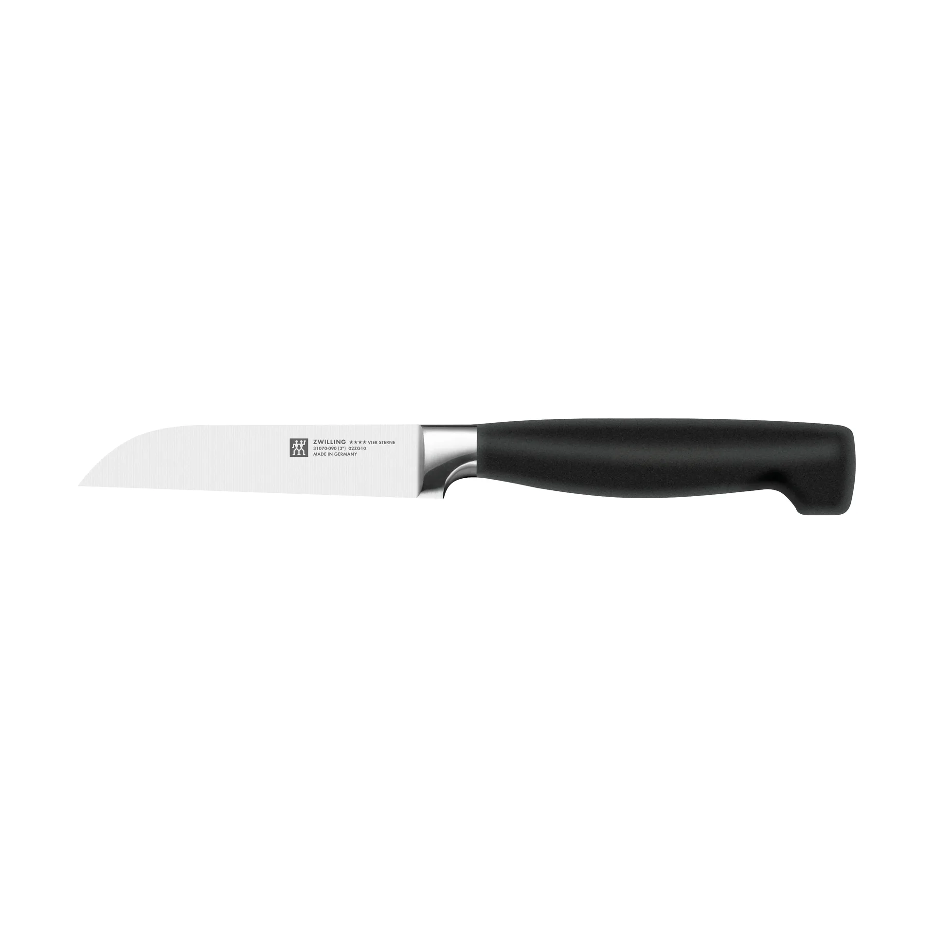 Zwilling Four star grøntsagskniv 8 cm, Sort-rustfrit stål Zwilling