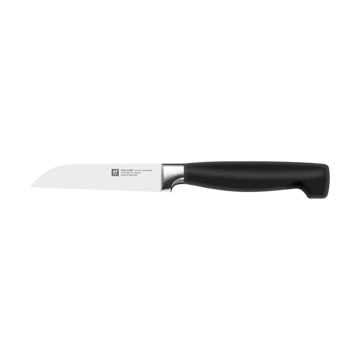 Zwilling Four star grøntsagskniv 8 cm - Sort-rustfrit stål - Zwilling