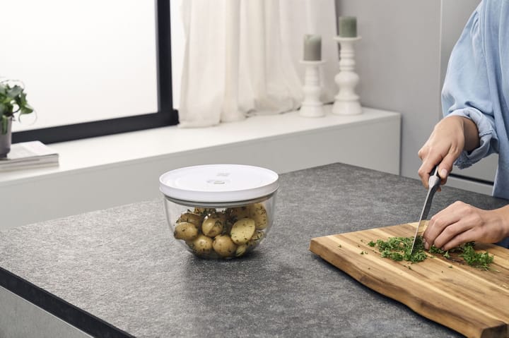 Zwilling Fresh & save vakuumlåg hvid, M Zwilling
