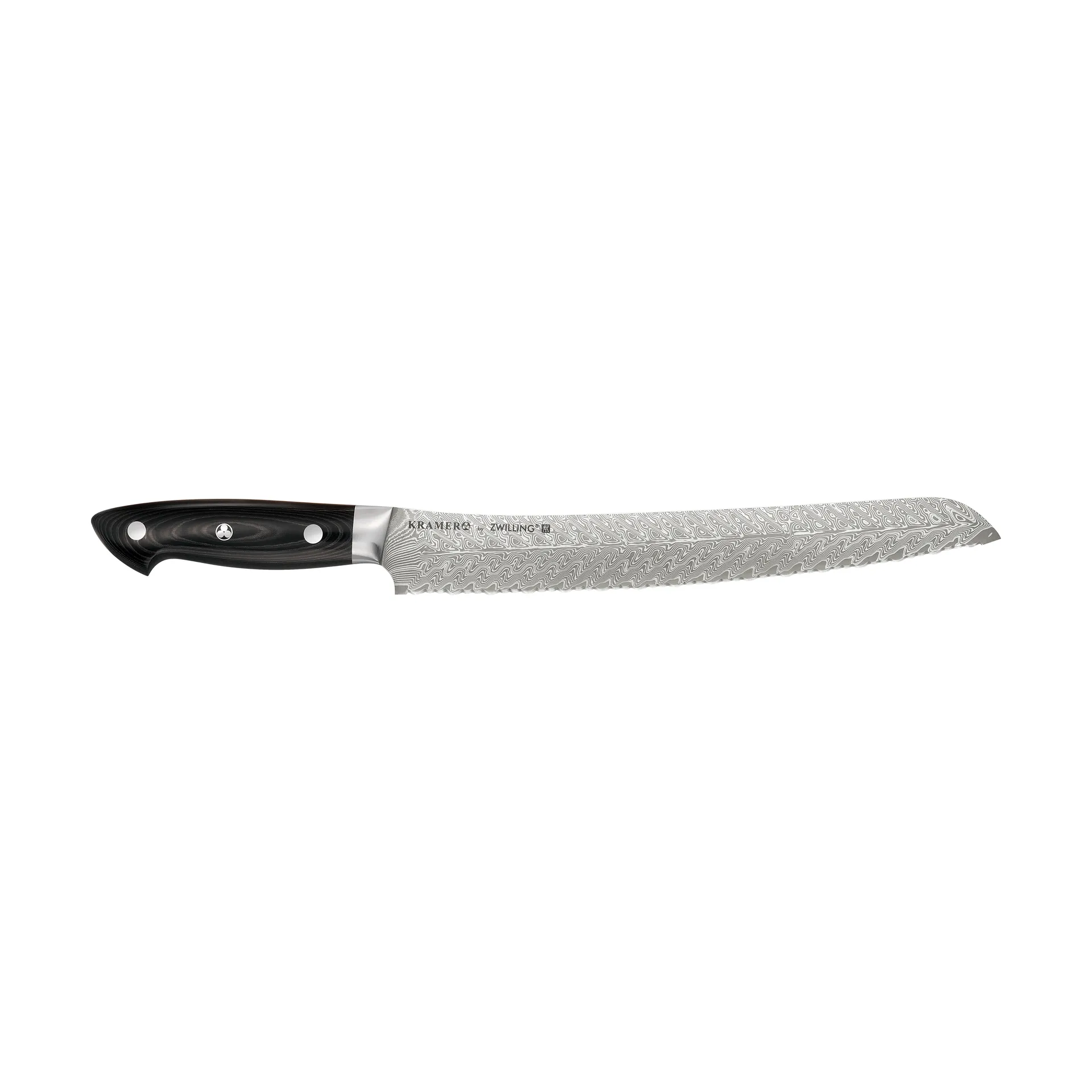 Zwilling Kramer euro stainless brødkniv 26 cm, Damaskus-sort Zwilling