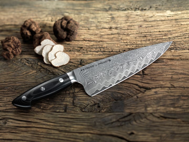 Zwilling Kramer euro stainless forskærerkniv 23 cm, Damaskus-sort Zwilling