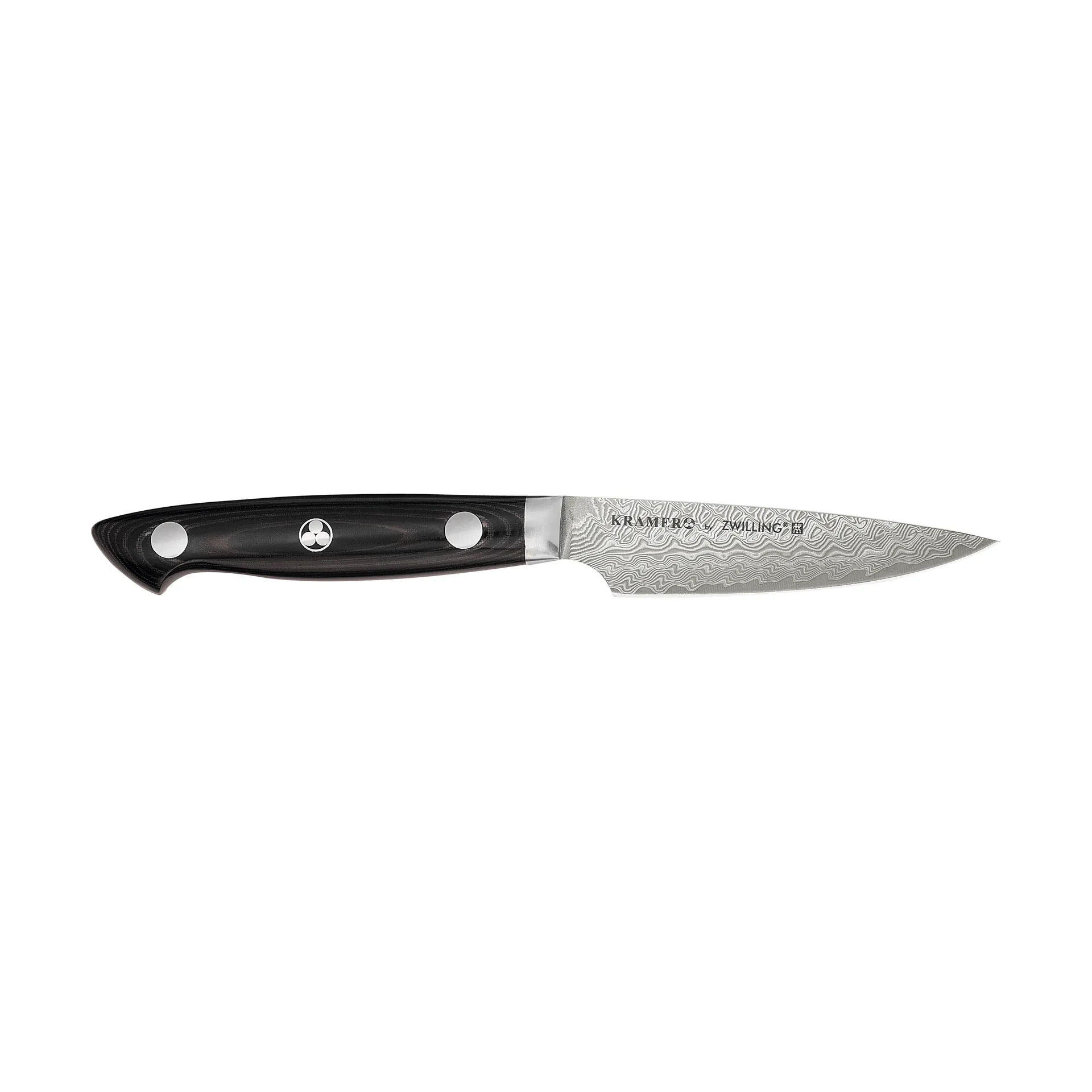 Zwilling Kramer euro stainless skrællekniv 9 cm, Damaskus-sort Zwilling