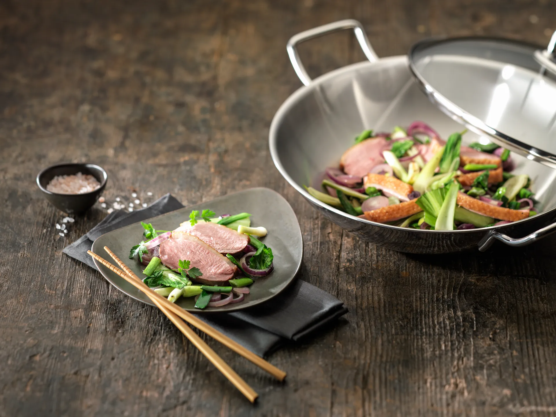 Zwilling Plus wokpande glaslåg Ø32 cm, Rustfrit stål Zwilling