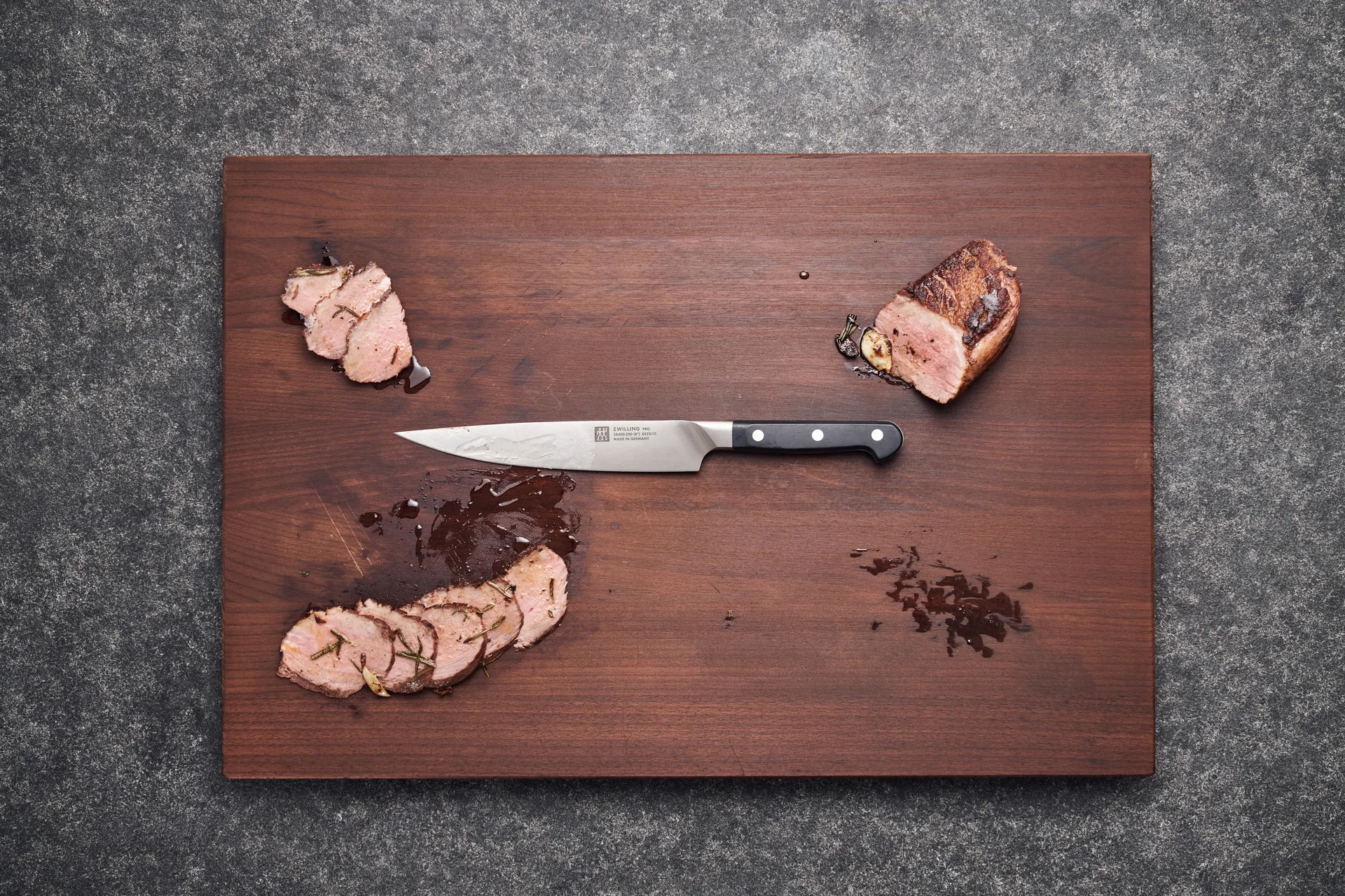 Zwilling Pro filet/køkkenkniv 16 cm, Sort-rustfrit stål Zwilling