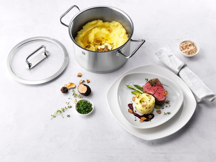 Zwilling pro gryde med glaslåg rustfrit stål, 3,1 L Zwilling