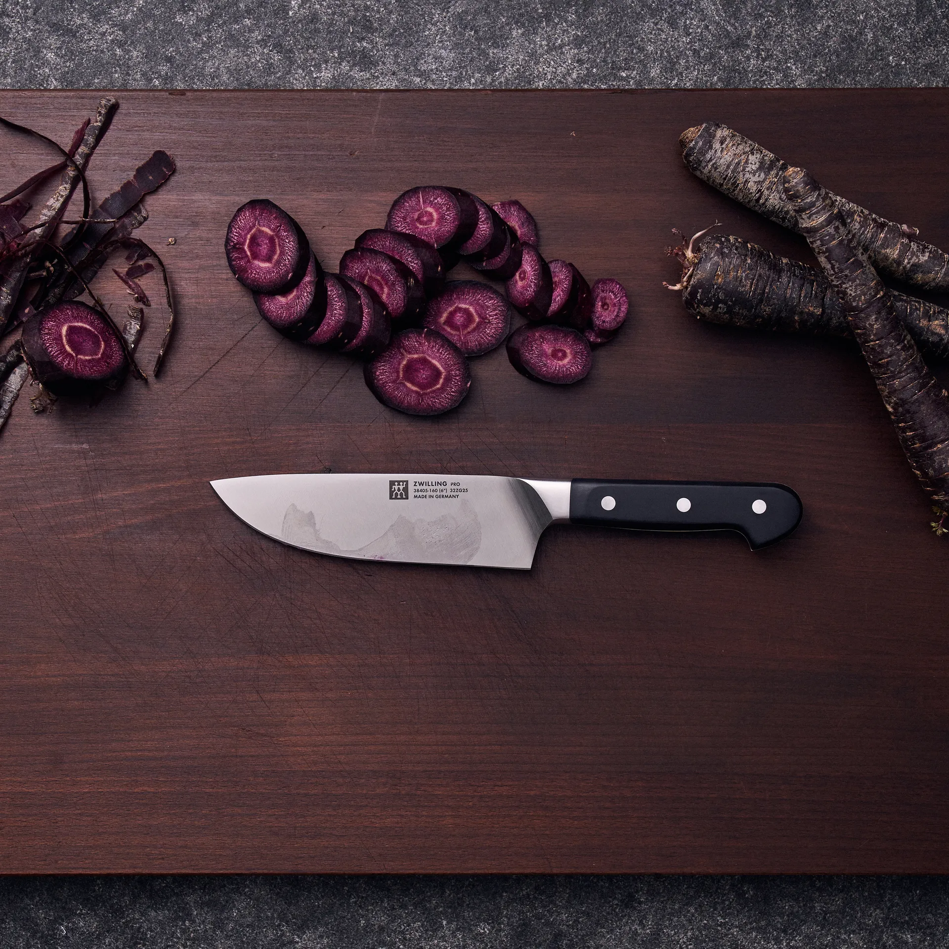 Zwilling Pro kokkekniv 16 cm, Sort-rustfrit stål Zwilling