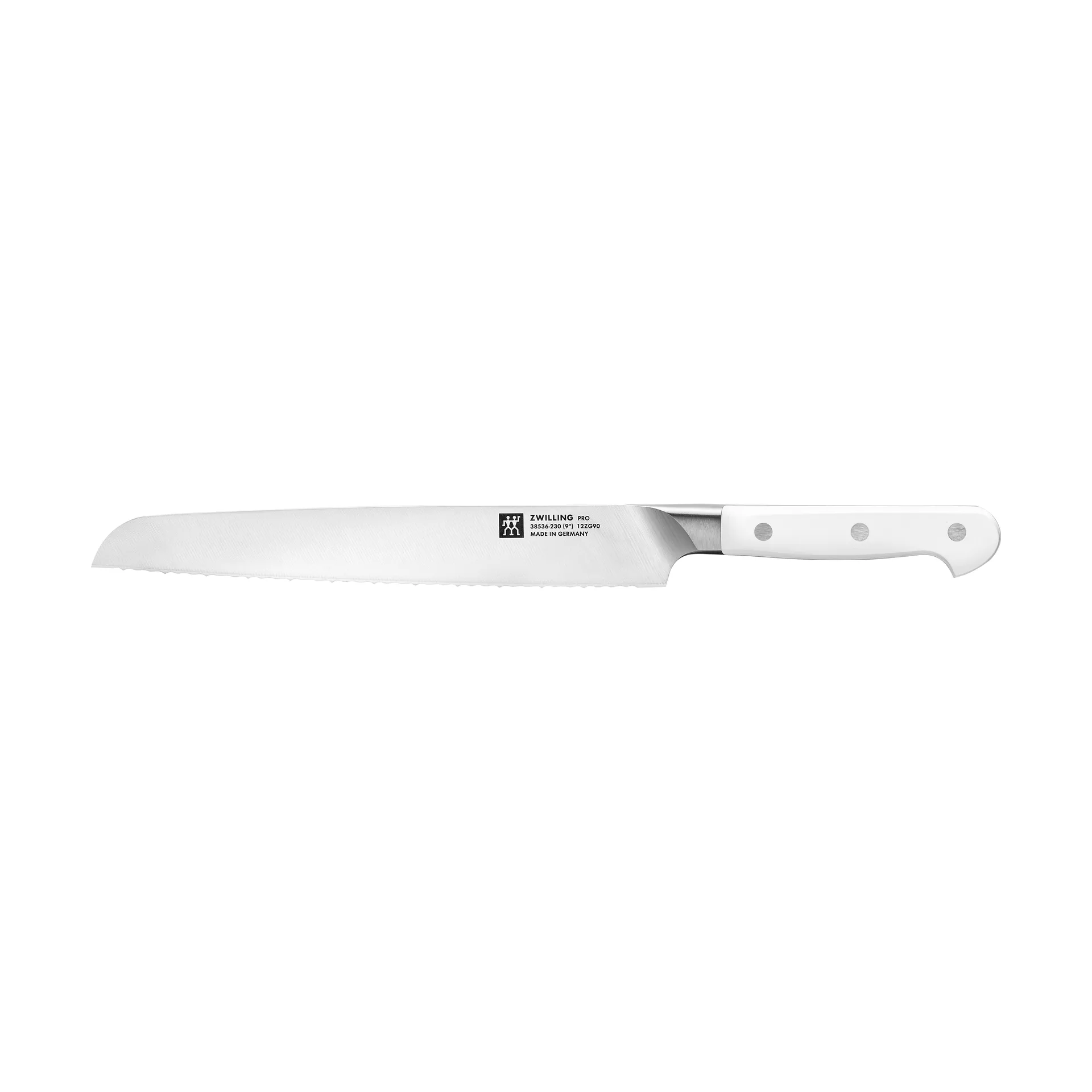 Zwilling pro le Blanc brødkniv 23 cm, Hvid-rustfrit stål Zwilling