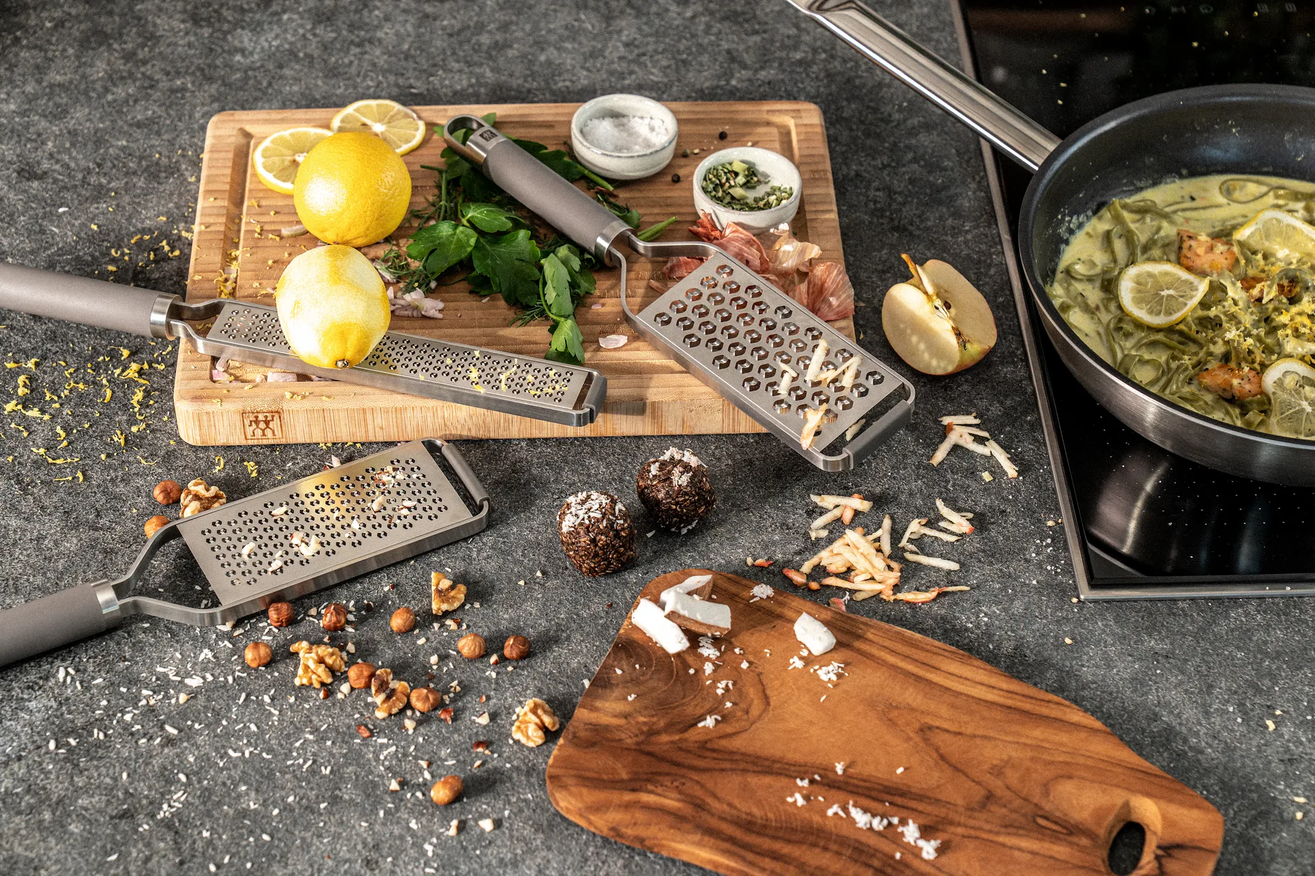 Zwilling Pro rivejern fint Z cut 34 cm, Grå-rustfrit stål Zwilling