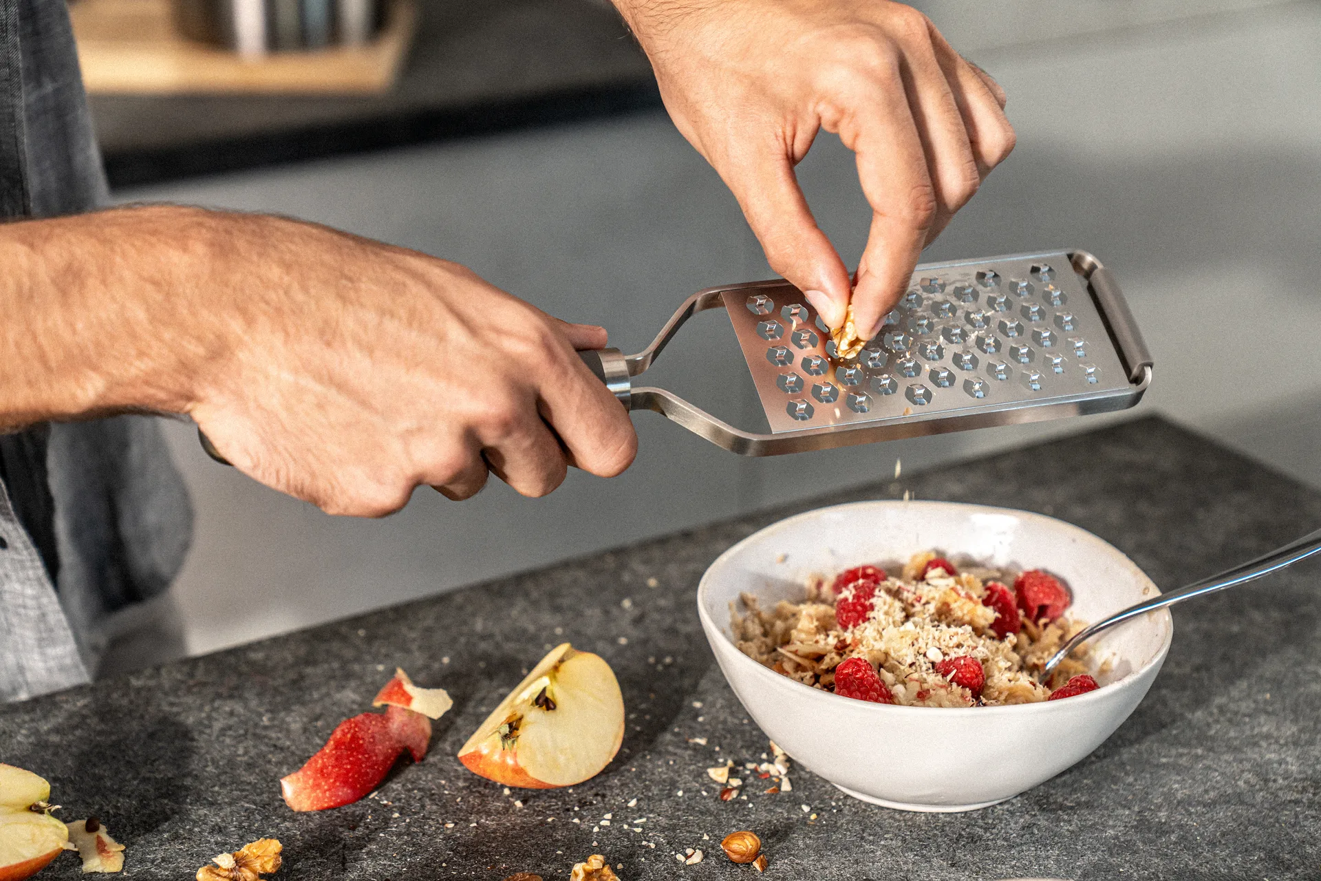 Zwilling Pro rivejern medium Z cut 34 cm, Grå-rustfrit stål Zwilling