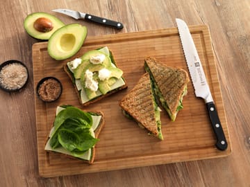 Zwilling Pro tandet universalkniv 13 cm - Sort-rustfrit stål - Zwilling