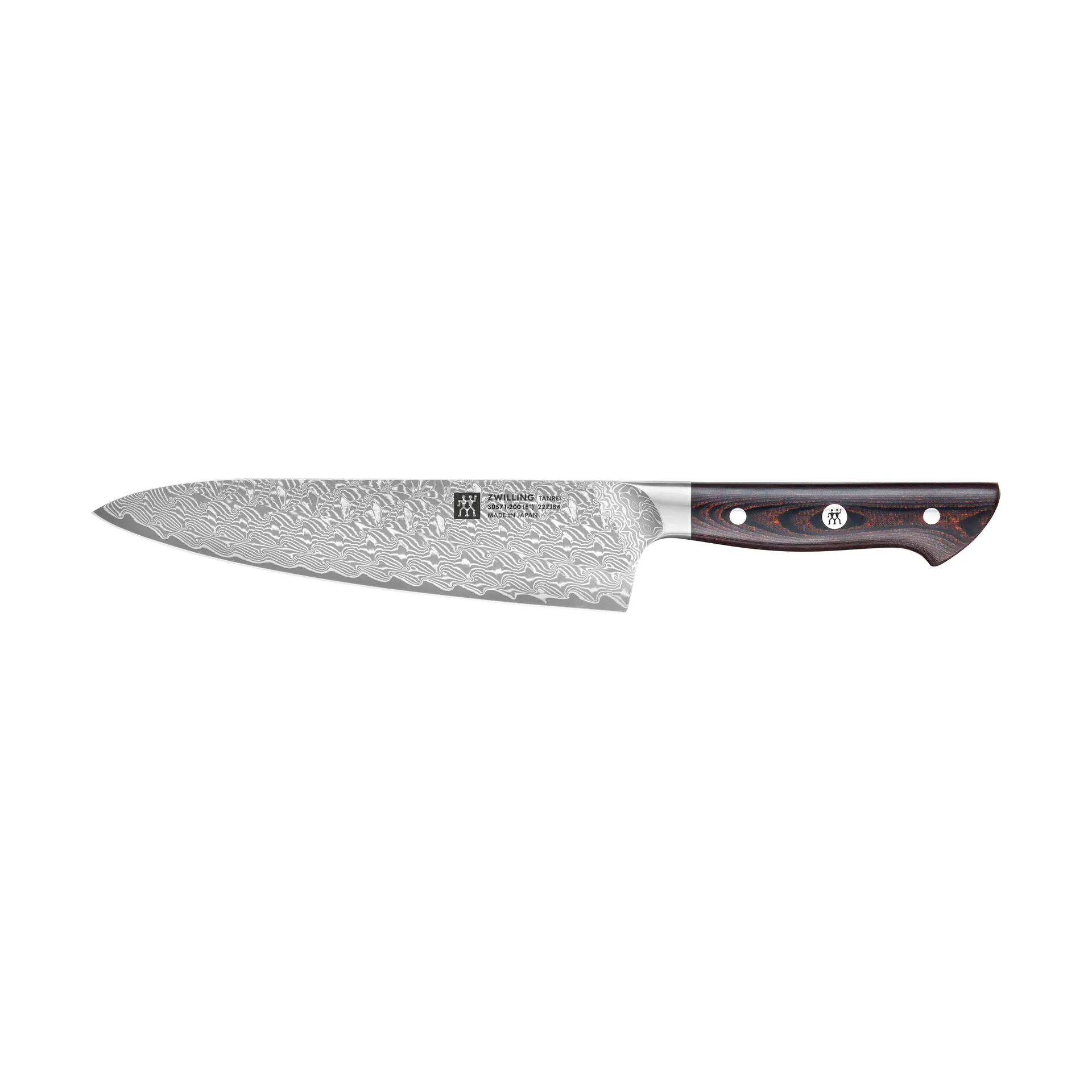 Zwilling Tanrei kokkekniv Gyutoh 20 cm, Damaskus-sort Zwilling