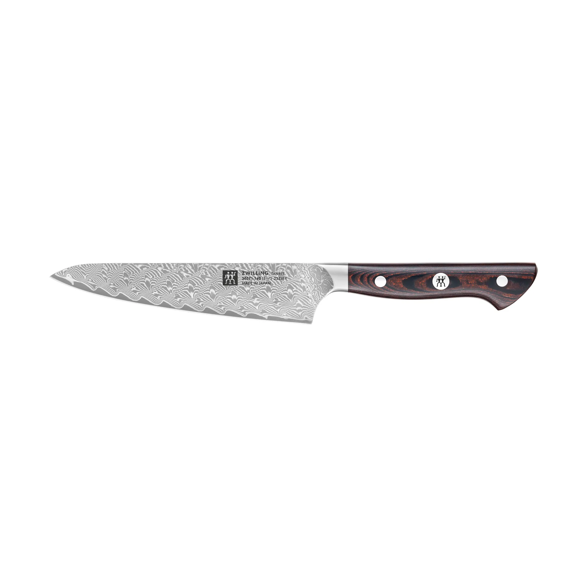 Zwilling Tanrei kompakt kokkekniv 14 cm, Damaskus-sort Zwilling