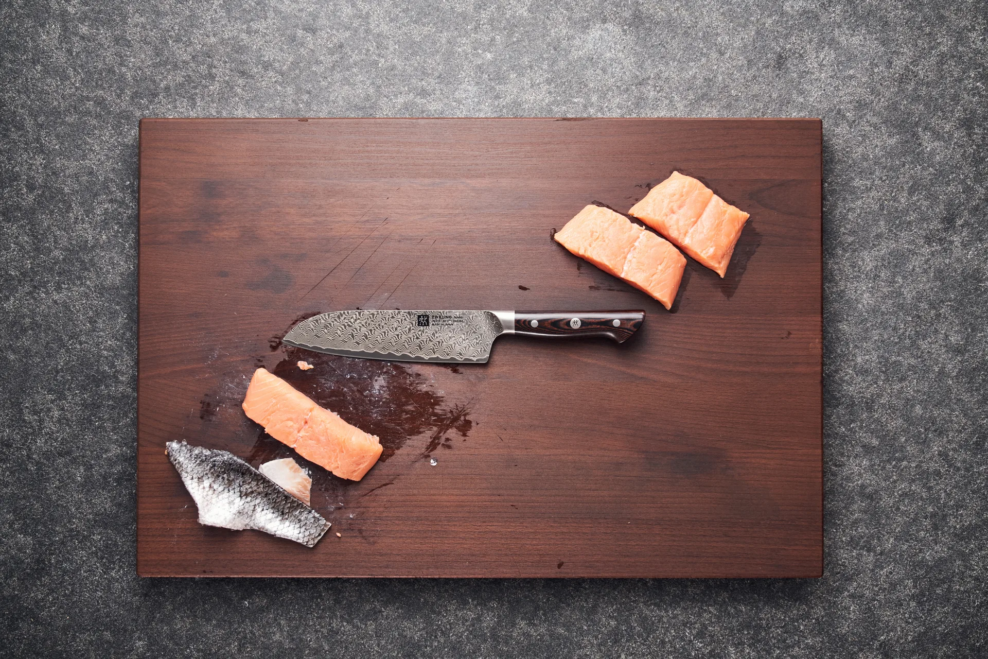 Zwilling Tanrei skalkniv 10 cm, Damaskus-sort Zwilling