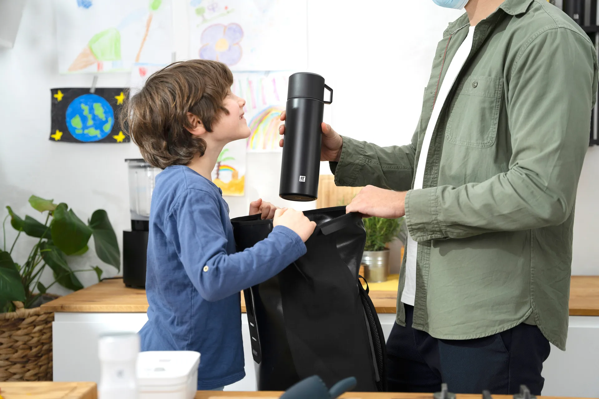 Zwilling Thermo Termokande 1 L, Sort Zwilling