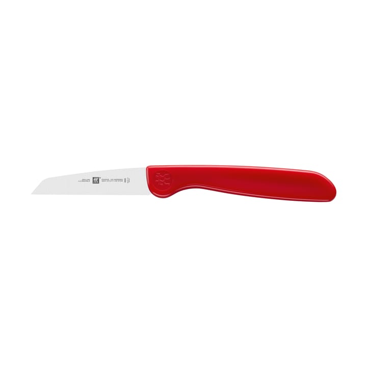 Zwilling Twin grip grøntsagskniv 7 cm - Rød-rustfrit stål - Zwilling