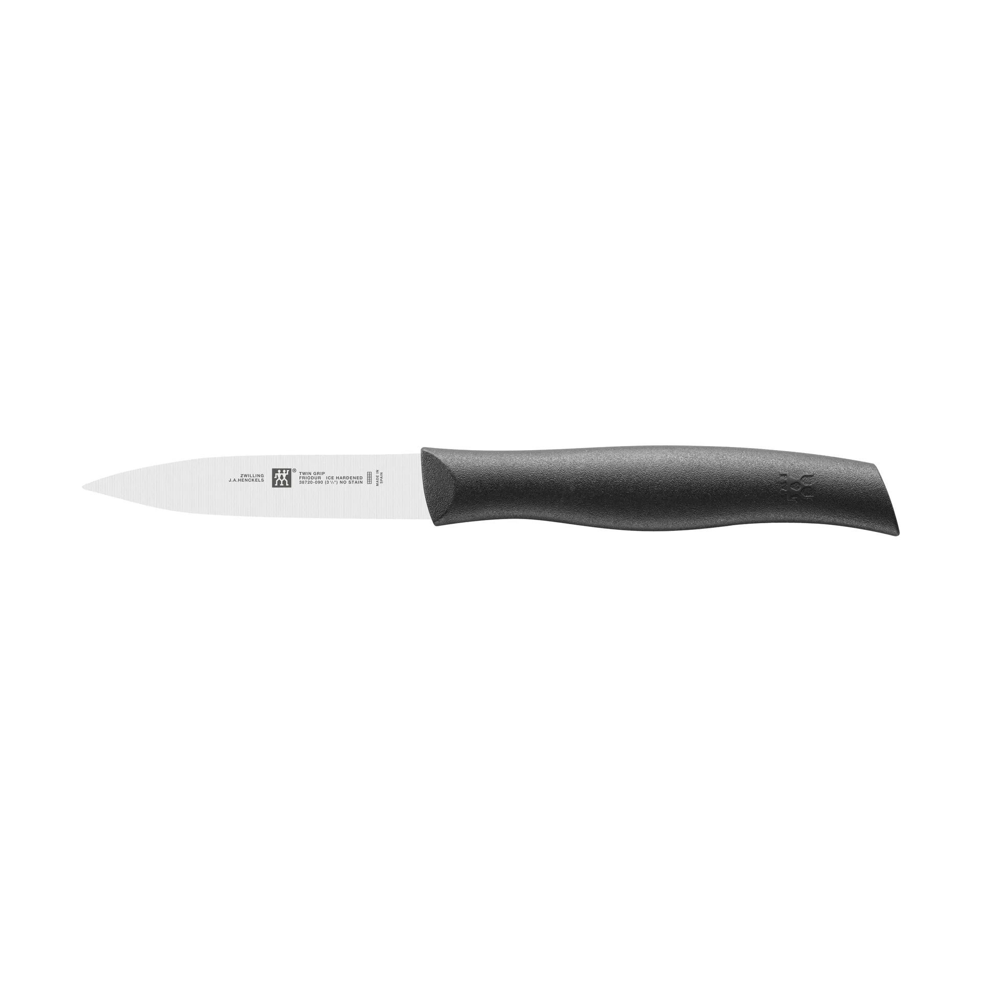 Zwilling Twin grip spids grøntsagskniv 9 cm, Sort-rustfrit stål Zwilling