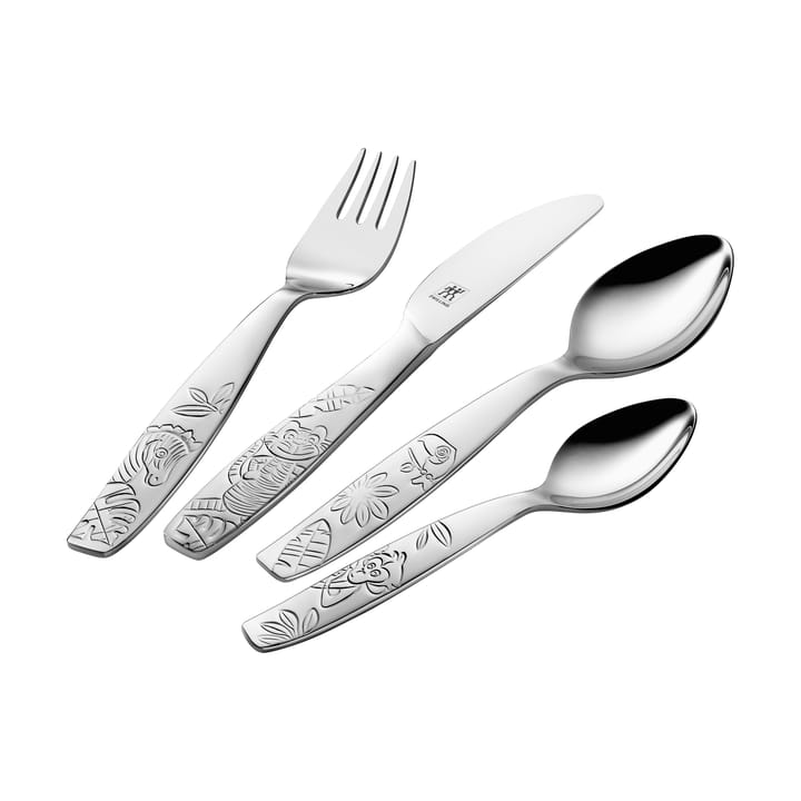 Zwilling Twin kids børnebestik 4 dele - Jungle - Zwilling