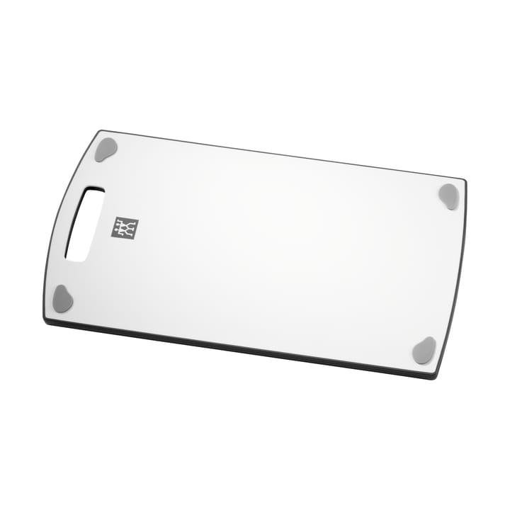 Zwilling vendbart skærebræt plast hvid-grå - 38x22x1,5 cm - Zwilling