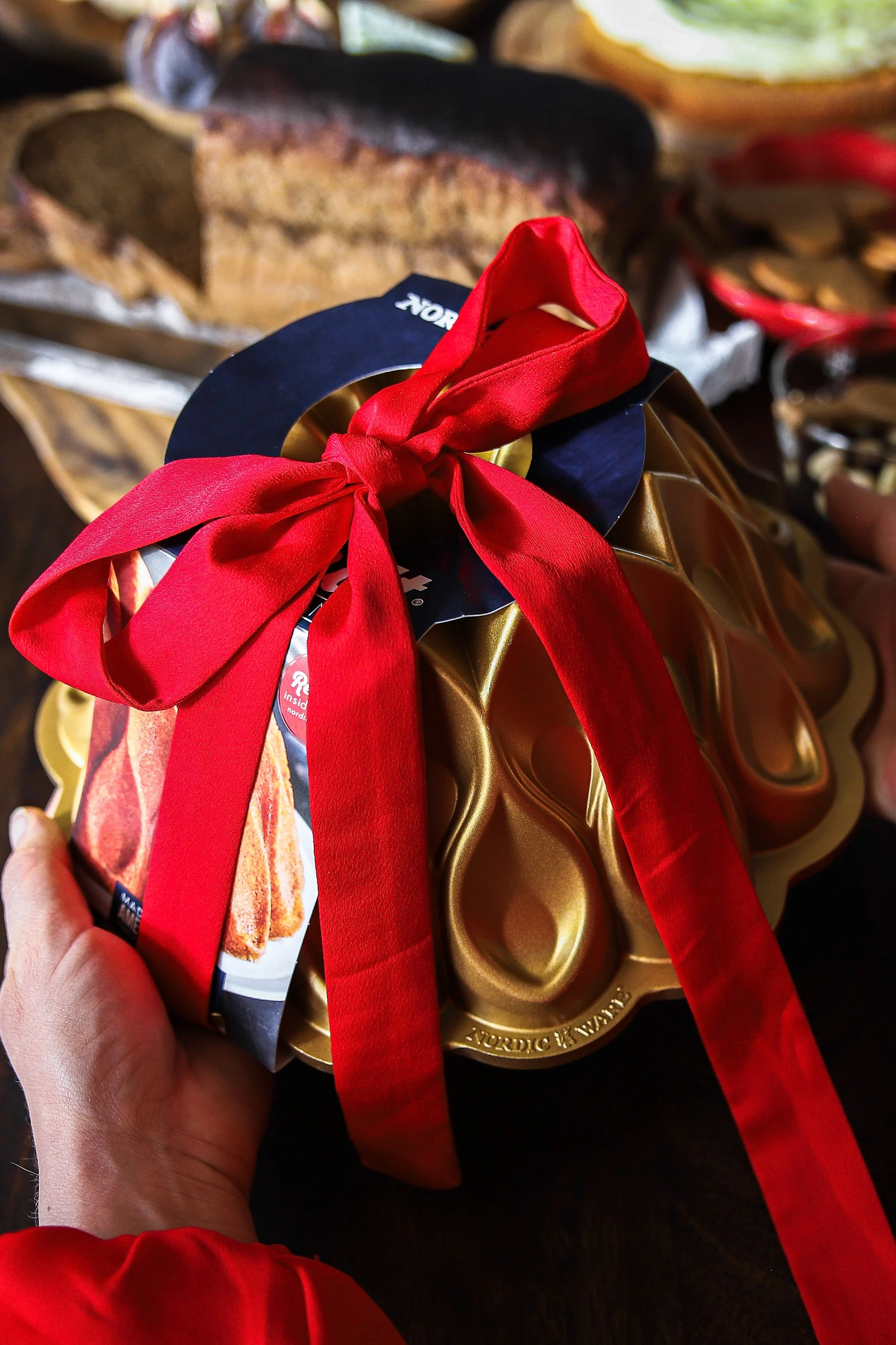 Julegavetip - bageform fra Nordic Ware. 