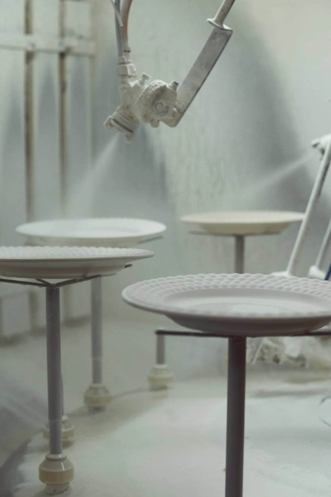 Sidste trin før bagning er at blive glaseret.