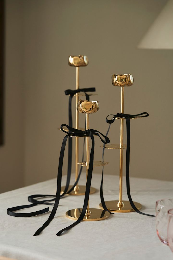 Design gaver til alle lejligheder - her er de elegante lysestager fra Hilke Collection