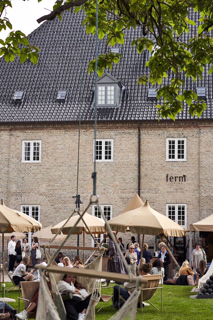 Udenfor Ferm Livings showroom i København i Danmark. 
