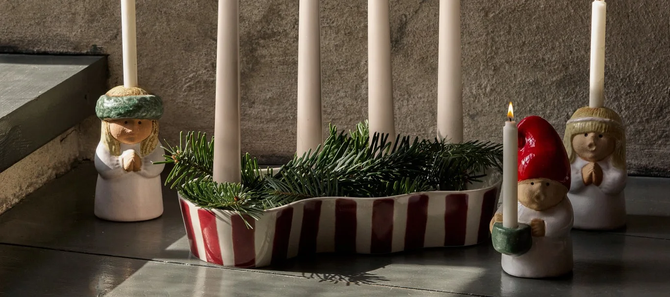Årets julepynt 2024 fra Broste Copenhagen er lækre juledekorationer i papir.